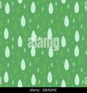 Kids seamless water drops pattern for fabrics and textiles and linens and gifts and wrapping paper Stock Photo