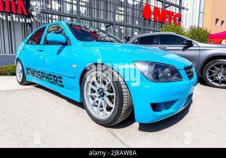 Samara, Russia - May 8, 2022: Toyota Altezza vehicle on the city street Stock Photo