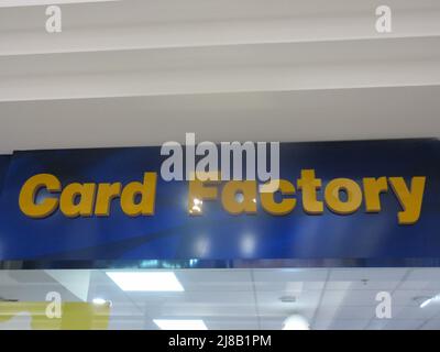 Card Factory signage Stock Photo - Alamy
