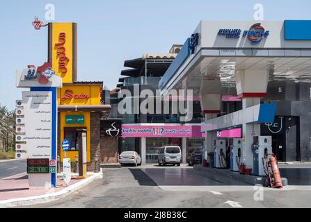 Jeddah, Saudi Arabia. 14th May, 2022. German fossil fuel energy, petrochemical and lubricants products company, Fuchs Petrolub, seen in Jeddah. (Photo by Budrul Chukrut/SOPA Images/Sipa USA) Credit: Sipa USA/Alamy Live News Stock Photo