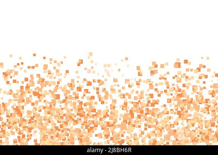 Multicolor background, colorful vector texture with squares. Splash effect banner. Glitter beige dot abstract illustration with blurred drops of rain Stock Vector