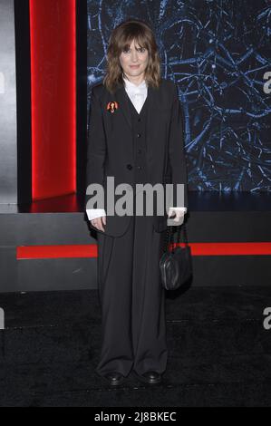 Winona Ryder attends Netflix's 'Stranger Things' Season 4 New York Premiere at Netflix Brooklyn in New York, NY, May 14, 2022. (Photo by Anthony Behar/Sipa USA) Stock Photo