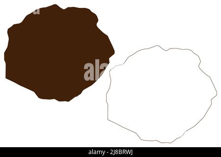 Tolokiwa island (New Guinea, Pacific Ocean, Bismarck Archipelago) map