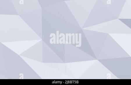 Abstract low poly background. Triangle shapes design. clear minimal design poster. Stock Photo