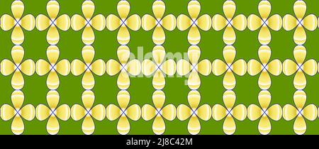a flower pattern background Stock Vector