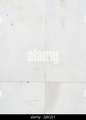 Vertical White marble on a wall. Marble tiles textures Stock Photo