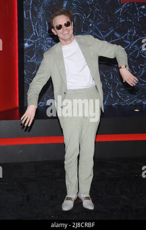 Charlie Heaton attends Netflix's 'Stranger Things' Season 4 New York Premiere at Netflix Brooklyn in New York, NY, May 14, 2022. (Photo by Anthony Behar/Sipa USA) Stock Photo