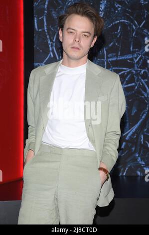 Charlie Heaton attends Netflix's 'Stranger Things' Season 4 New York Premiere at Netflix Brooklyn in New York, NY, May 14, 2022. (Photo by Anthony Behar/Sipa USA) Stock Photo