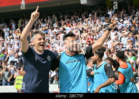 FC Lugano celebrate the victory after the Swiss Cup final match