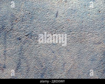 Texture of a blue cement wall in an old building. Stock Photo