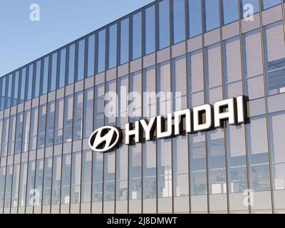 Hyundai Headquarters building, Seoul South Korea Stock Photo  Alamy