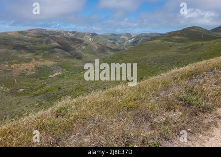 Hiking trails in Montaña de Oro State Park San Luis Obispo County, California , USA Stock Photo