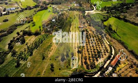 Environmental technology concept. Sustainable development goals. SDGs. Stock Photo