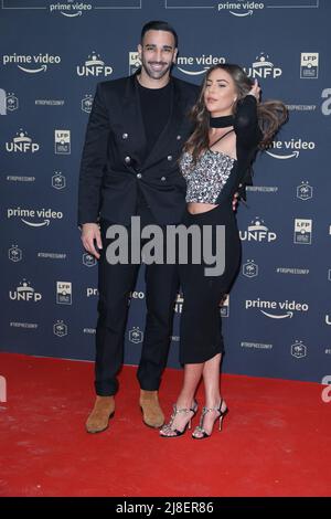 Adil Rami attending the 30th ceremony UNFP Trophy Awards at Pavillon ...