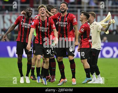 Milan, Italy. 15th May, 2022. Rafael Leao (AC Milan) during AC Milan vs ...