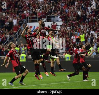 Milan, Italy. 15th May, 2022. Rafael Leao (AC Milan) during AC Milan vs ...