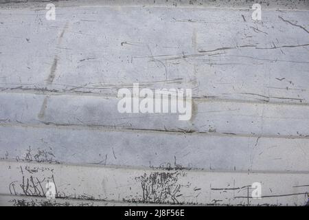 distrested metal white grey Surface Stock Photo