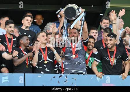 FC Lugano celebrate the victory after the Swiss Cup final match between FC  Lugano and FC St.Gallen at Wankdorf Stadium in Bern, Switzerland Cristiano  Mazzi / SPP Stock Photo - Alamy