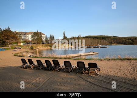 Huntsville Ontario Canada, A very popular spot. Deerhurst Resort around back on 1235 Deerhurst Dr. Luke Durda/Alamy Stock Photo