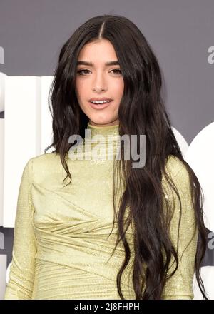 Las Vegas, USA. 15th May, 2022. Dixie D'Amelio on the red carpet at the 2022 Billboard Music Awards at MGM Grand Garden Arena in Las Vegas, NV on May 15, 2022. (Photo By Scott Kirkland/Sipa USA) Credit: Sipa USA/Alamy Live News Stock Photo