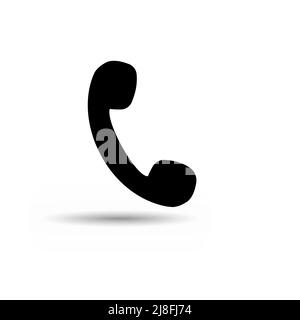Phone icon symbol vector on white background Stock Vector