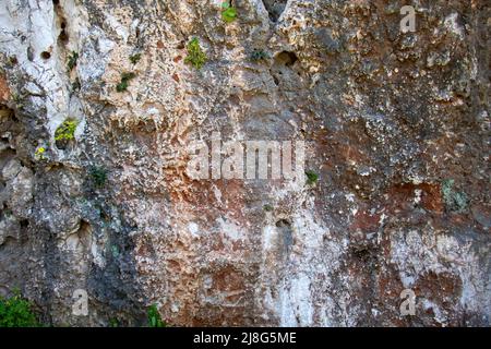 A grey stone of concrete, texture background Stock Photo