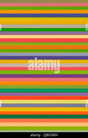 Abstract background of multicoloured stripes - stock illustration Stock Photo