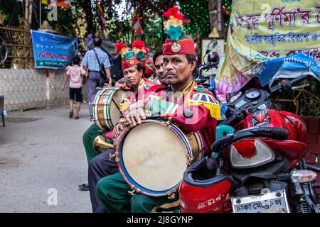 Buddha Purnima, the biggest religious festival of the Buddhist community after two years of Covid-induced restrictions. Stock Photo