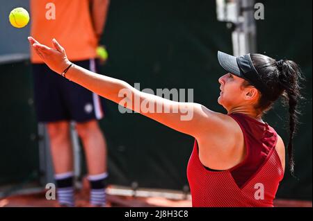 Salma of France during the Day one of Roland-Garros 2022, French Open 2022, Grand Slam tennis tournament on May 16, 2022 at the Roland-Garros stadium in Paris, -