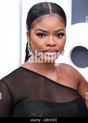 Las Vegas, United States. 15th May, 2022. LAS VEGAS, NEVADA, USA - MAY 15: Yung Miami of City Girls arrives at the 2022 Billboard Music Awards held at the MGM Grand Garden Arena on May 15, 2022 in Las Vegas, Nevada, United States. (Photo by Xavier Collin/Image Press Agency) Credit: Image Press Agency/Alamy Live News Stock Photo