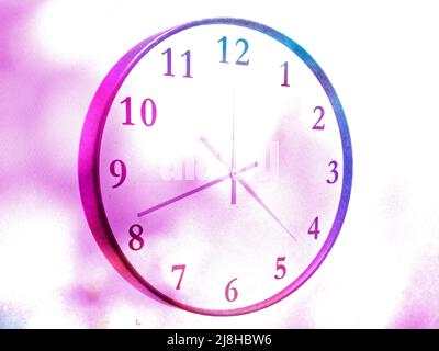 Clock. Stock Photo