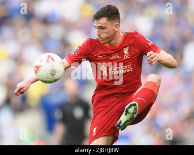 Andrew Robertson of Liverpool during the Liverpool FC v Paris Saint ...