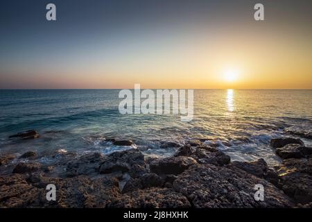 RAS TANURA Beach near Jubail, Saudi Arabia. Stock Photo