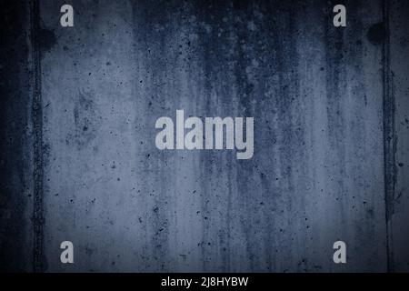 Blue grunge texture. Concrete wall grunge background. Distressed dark texture. Stock Photo