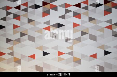 Modern geometric triangular designs Stock Photo