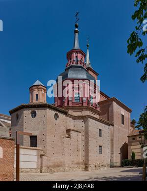 Parish church of Santa Maria la Mayor. Alcala de Henares, Region of Madrid, Spain. Stock Photo
