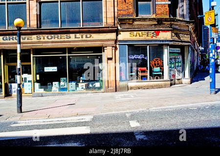 Withy Grove Stores, Withy Grove, Manchester, England Stock Photo