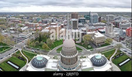 State Capitol in Boise, Idaho, skyline. Stock Photo