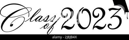 Class of 2023 Scroll Banner Stock Photo