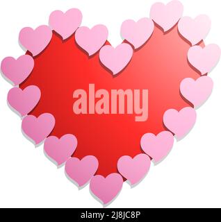 Love heart Stock Vector