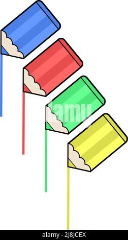 Pencil art illustration Stock Vector