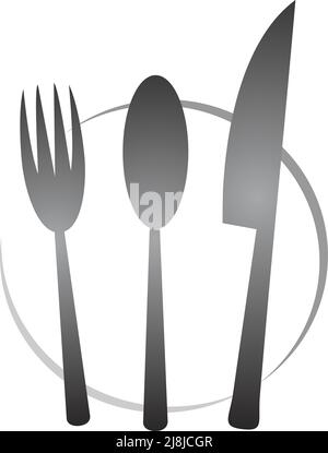 Kitchen emblem Stock Vector