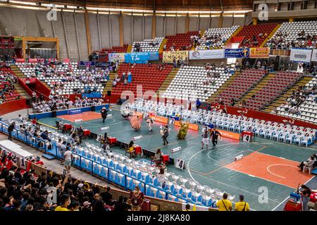 Couples Dancing In A Marinera Dance Competition At The Gran Chimu ...