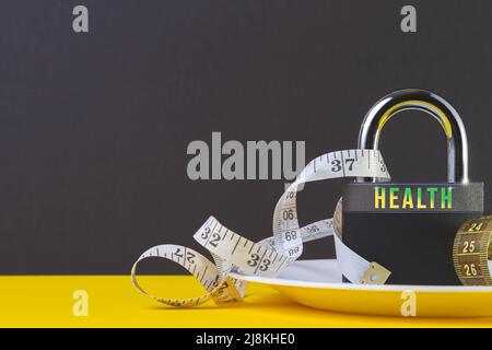 Certain diet obesity problems Healthy food concept Fitness workout