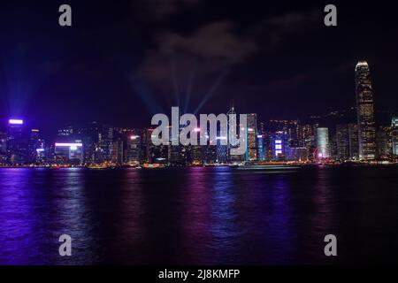 Hong Kong harbour view Stock Photo