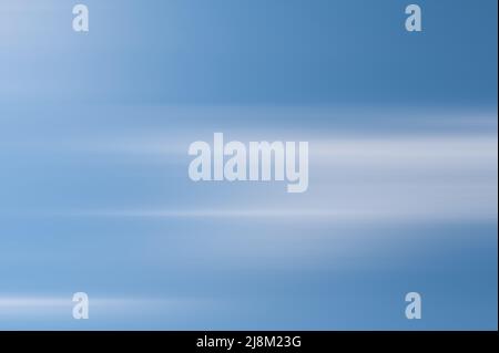 Blurres blue sky background. Abstract image of blurred sky. Stock Photo