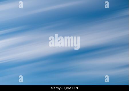 Blurres blue sky background. Abstract image of blurred sky. Stock Photo