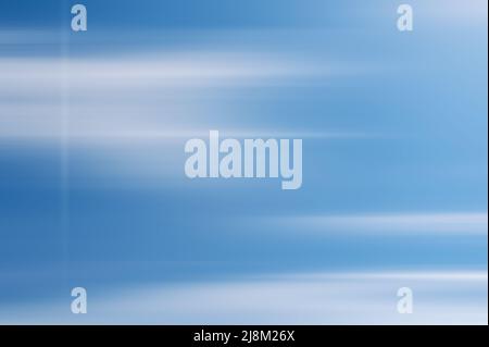 Blurres blue sky background. Abstract image of blurred sky. Stock Photo