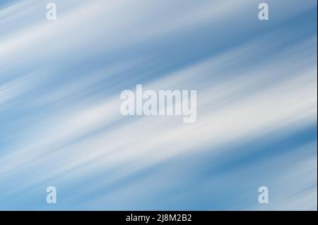 Blurres blue sky background. Abstract image of blurred sky. Stock Photo