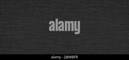 black textile background canvas widescreen Stock Photo